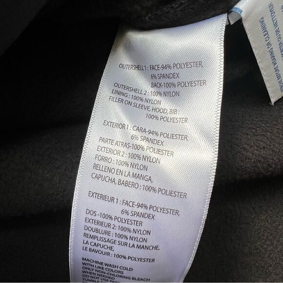 Calvin Klein Performance Soft Shell Quilted Jacket Rain Repellent Classic Black - Picture 14 of 14